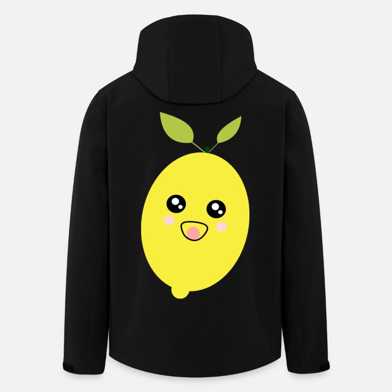 Carnaval, Carnaval, Costume, Lemon - Veste softshell homme en polyester recyclé Stanley/Stella - noir