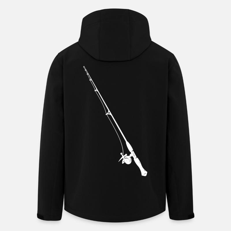 Dessin d’ange - Veste softshell homme en polyester recyclé Stanley/Stella - noir