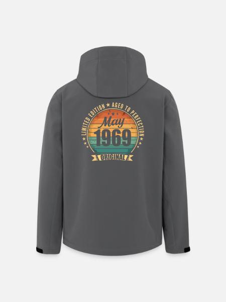 Legend of May 1969 Limited Edition - Men’s Recycled Softshell Jacket by Stanley/Stella - black