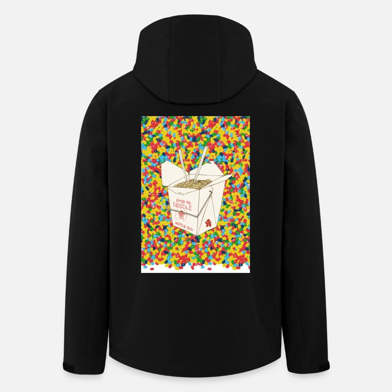 noodle box - Men’s Recycled Softshell Jacket by Stanley/Stella - black