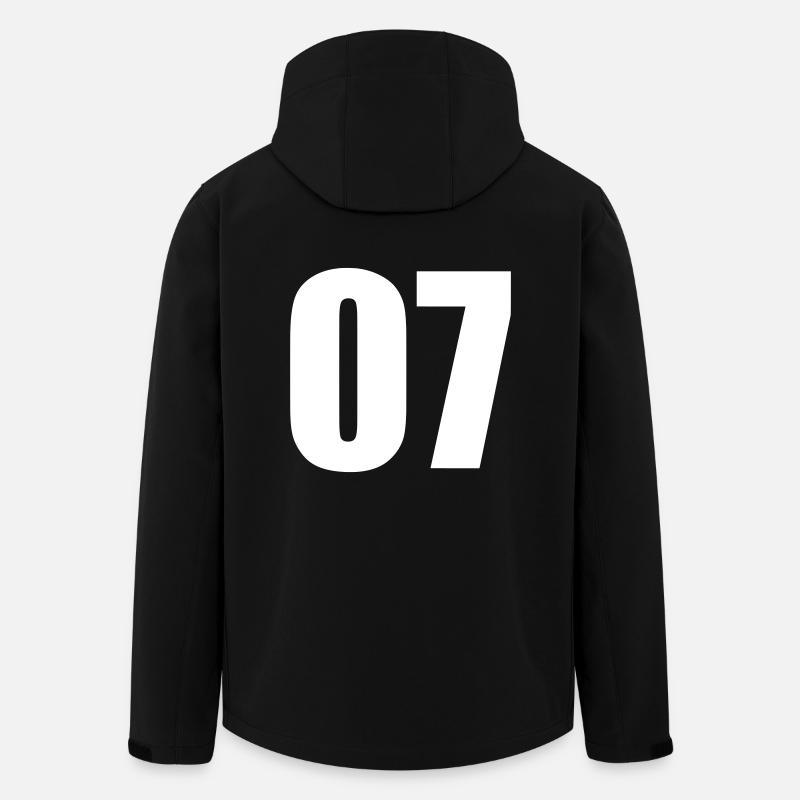 07 - Recycelte Männer Softshell-Jacke von Stanley/Stella - Schwarz