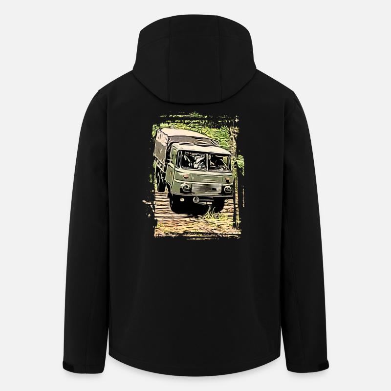 Robur LO 2002 - Recycelte Männer Softshell-Jacke von Stanley/Stella - Schwarz
