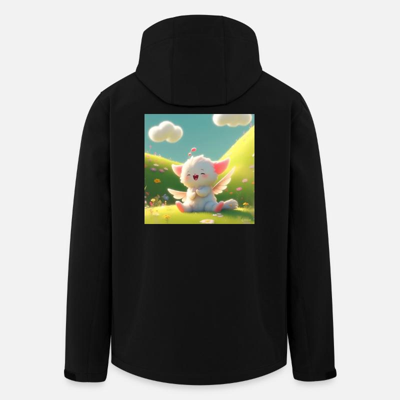 Entwurf - Recycelte Männer Softshell-Jacke von Stanley/Stella - Schwarz