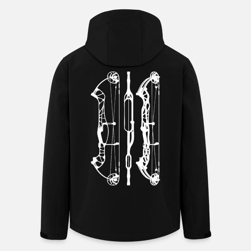 HoytConceptX_PlansW - Recycelte Männer Softshell-Jacke von Stanley/Stella - Schwarz