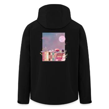 Swifty Love - Veste softshell homme en polyester recyclé Stanley/Stella - noir - Dos - AI Model Male 185 light (185cm)