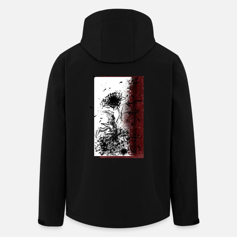 Löwenzahn - Recycelte Männer Softshell-Jacke von Stanley/Stella - Schwarz