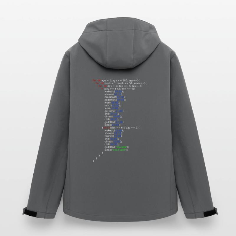 Ma vie - Java Code Veste softshell homme en polyester recyclé Discoverer Stanley/Stella