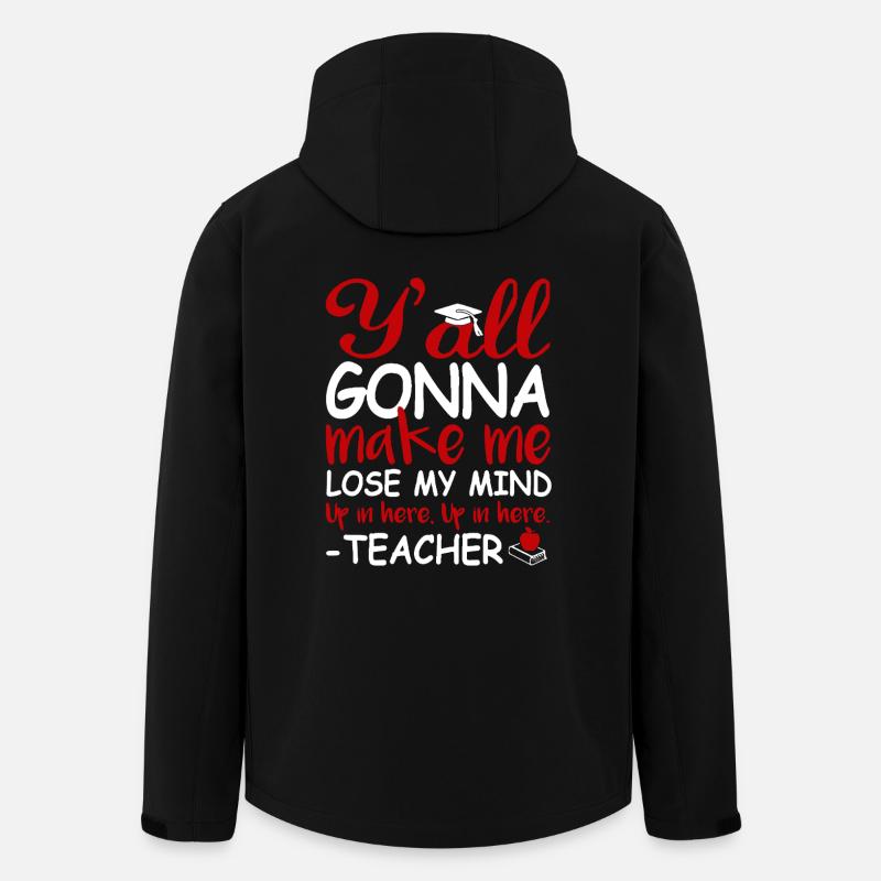 I am A Teacher - Men’s Recycled Softshell Jacket by Stanley/Stella - black