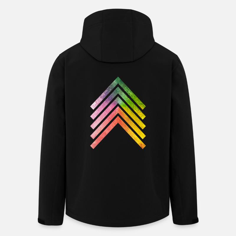 Arrow V1 - Men’s Recycled Softshell Jacket by Stanley/Stella - black