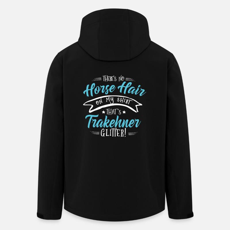 Trakehner chemise Glitter - Veste softshell homme en polyester recyclé Stanley/Stella - noir