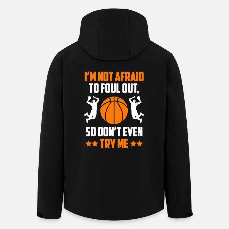 Basketball Try Me - Men’s Recycled Softshell Jacket by Stanley/Stella - black