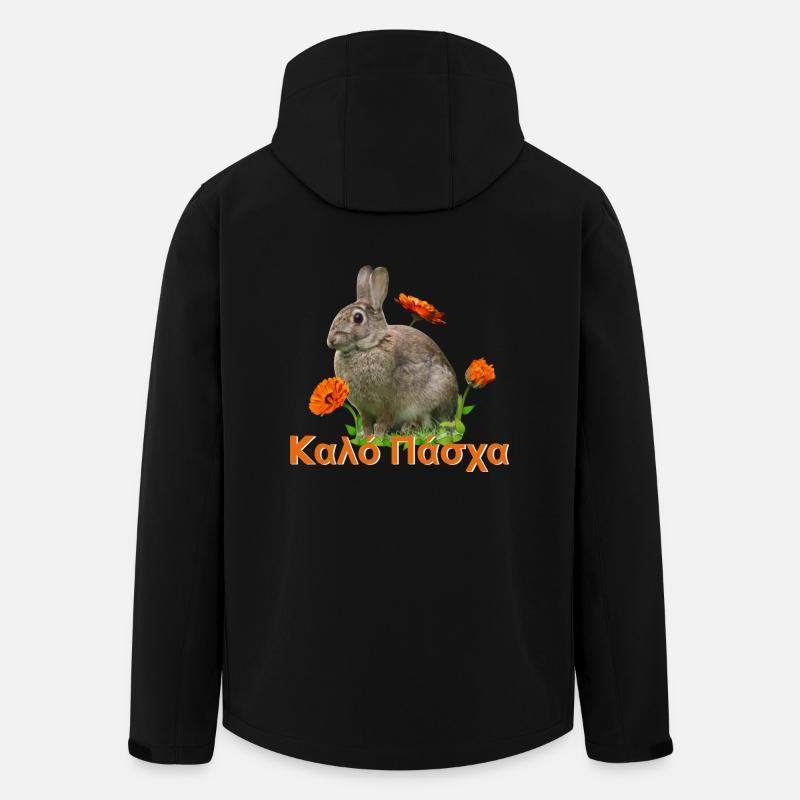 καλό Πάσχα Frohe Ostern - Recycelte Männer Softshell-Jacke von Stanley/Stella - Schwarz