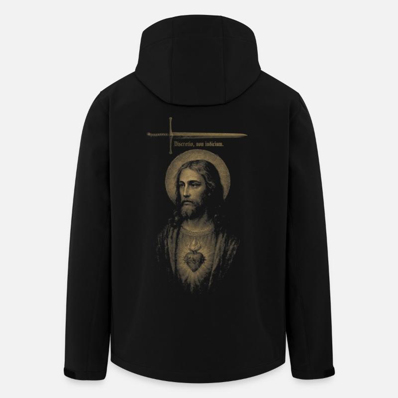 Discernment, not judgement. - Men’s Recycled Softshell Jacket by Stanley/Stella - black