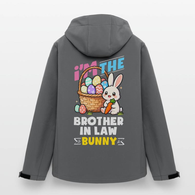 Happy Easter Sweet Easter Bunny Egg Hunt Easter Eggs Men’s Recycled Softshell Jacket by Stanley/Stella