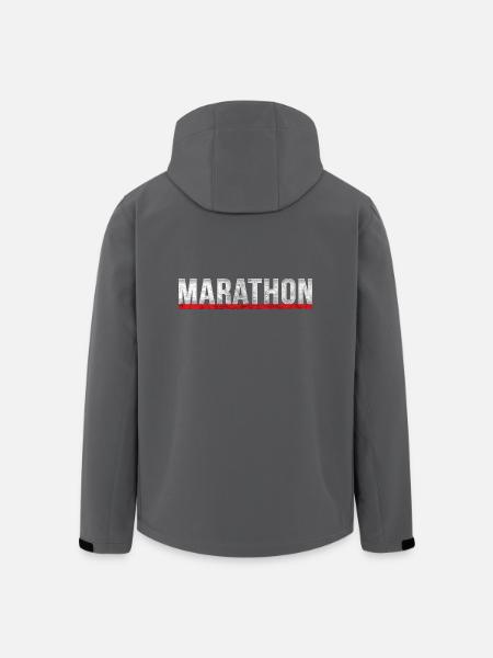 marathon - Men’s Recycled Softshell Jacket by Stanley/Stella - black