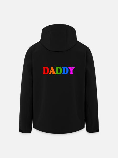 Daddy - Men’s Recycled Softshell Jacket by Stanley/Stella - black
