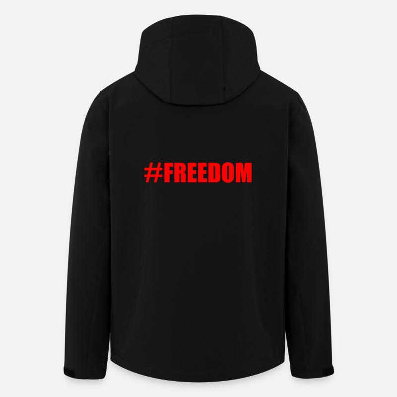 Freedom - Recycelte Männer Softshell-Jacke von Stanley/Stella - Schwarz