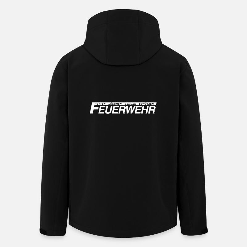 FIREFIGHTER Sauvegarder Supprimer Bergen Protect - Veste softshell homme en polyester recyclé Stanley/Stella - noir