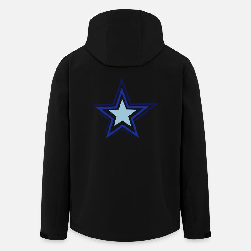 etoile - Veste softshell homme en polyester recyclé Stanley/Stella - noir