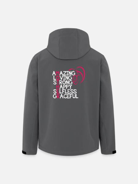 Fête des mères - Veste softshell homme en polyester recyclé Stanley/Stella - noir
