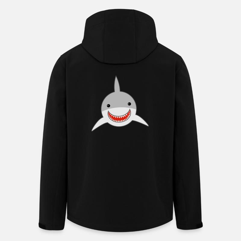 Hai - Recycelte Männer Softshell-Jacke von Stanley/Stella - Schwarz