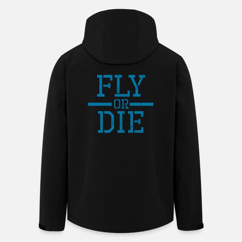 Skydiving Fallschirmspringer Geschenk Paragliding - Recycelte Männer Softshell-Jacke von Stanley/Stella - Schwarz