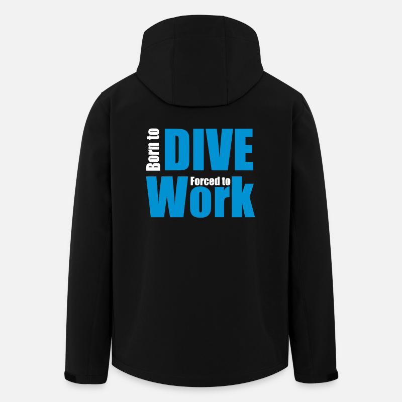 dive - Men’s Recycled Softshell Jacket by Stanley/Stella - black
