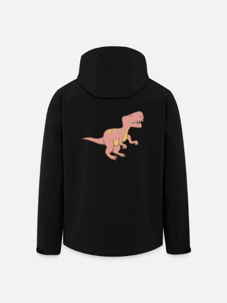 Dino #kidscontest - Men’s Recycled Softshell Jacket by Stanley/Stella - black
