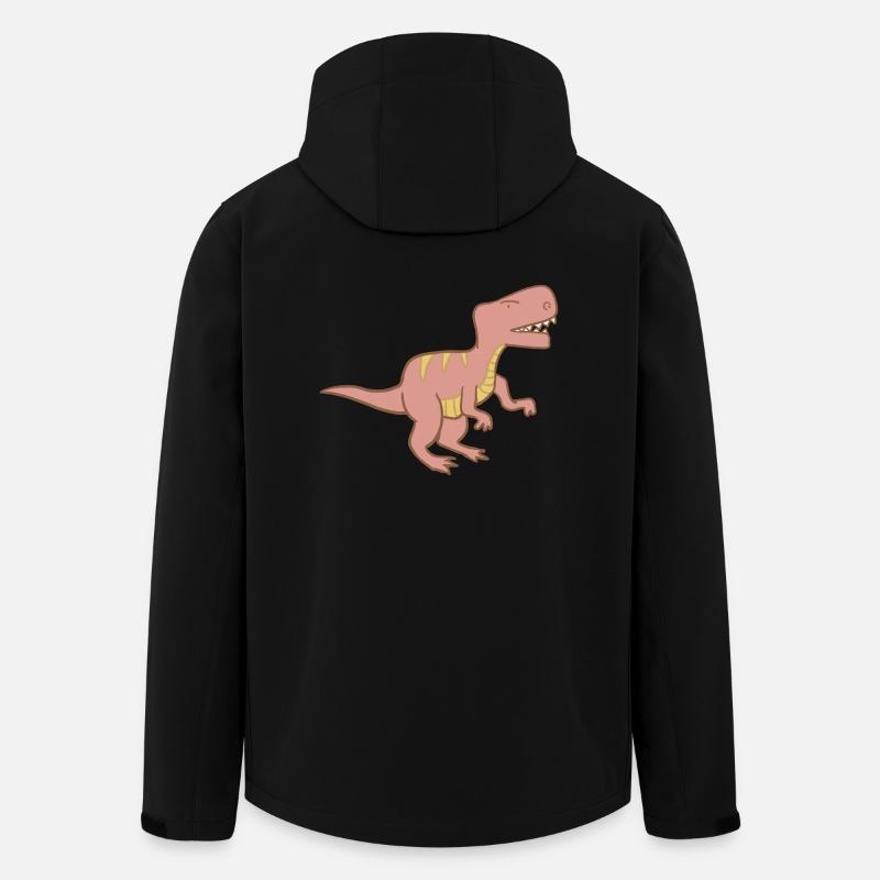 Dino #kidscontest - Recycelte Männer Softshell-Jacke von Stanley/Stella - Schwarz
