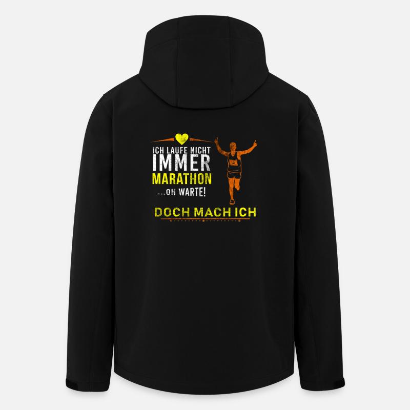 Marathon - Recycelte Männer Softshell-Jacke von Stanley/Stella - Schwarz