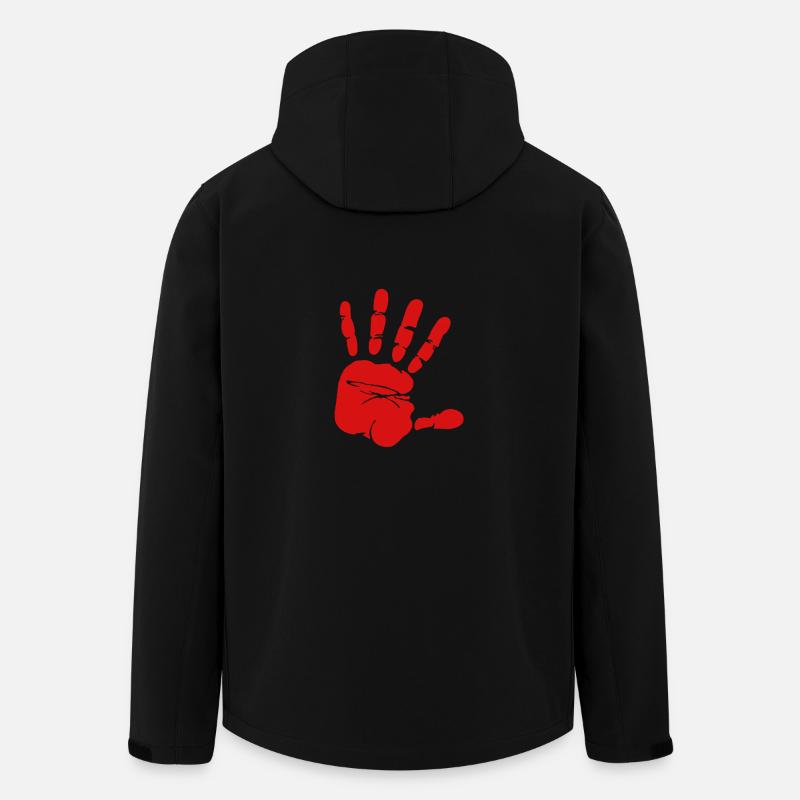 High five! - Men’s Recycled Softshell Jacket by Stanley/Stella - black