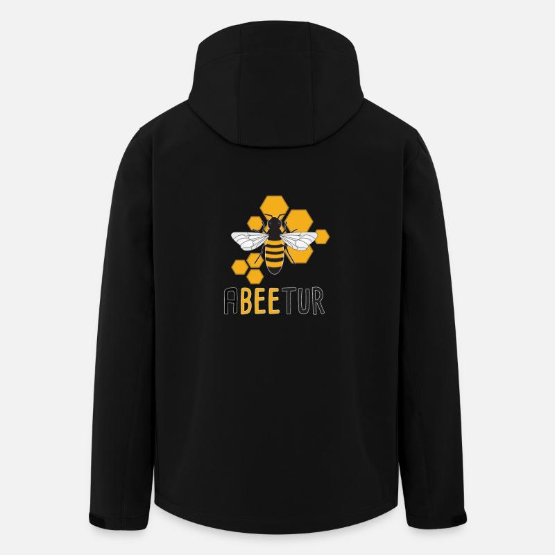 Lycée - Veste softshell homme en polyester recyclé Stanley/Stella - noir