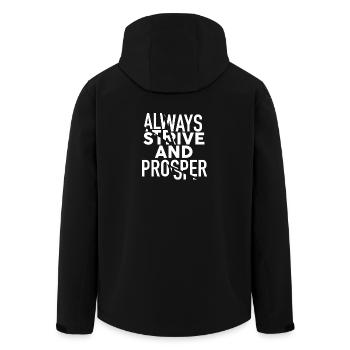 ASAP Mob Always Strive and Prosper Rocky cadeau - Veste softshell homme en polyester recyclé Stanley/Stella - noir - Dos - AI Model Male 185 light (185cm)