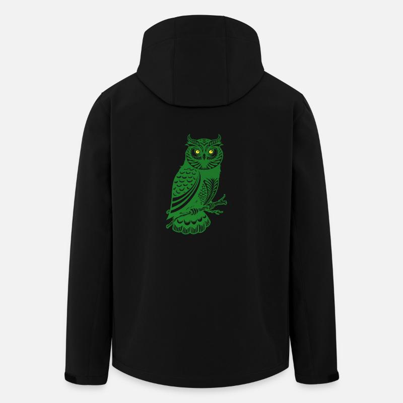 Waldeule - Men’s Recycled Softshell Jacket by Stanley/Stella - black