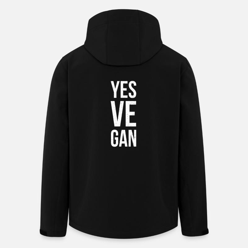Vegan Veganer Veganerin - Recycelte Männer Softshell-Jacke von Stanley/Stella - Schwarz