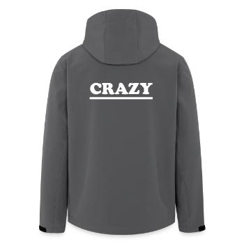 Crazy - Recycelte Männer Softshell-Jacke von Stanley/Stella - Schwarz - Hinten - AI Model Male 185 light (185cm)