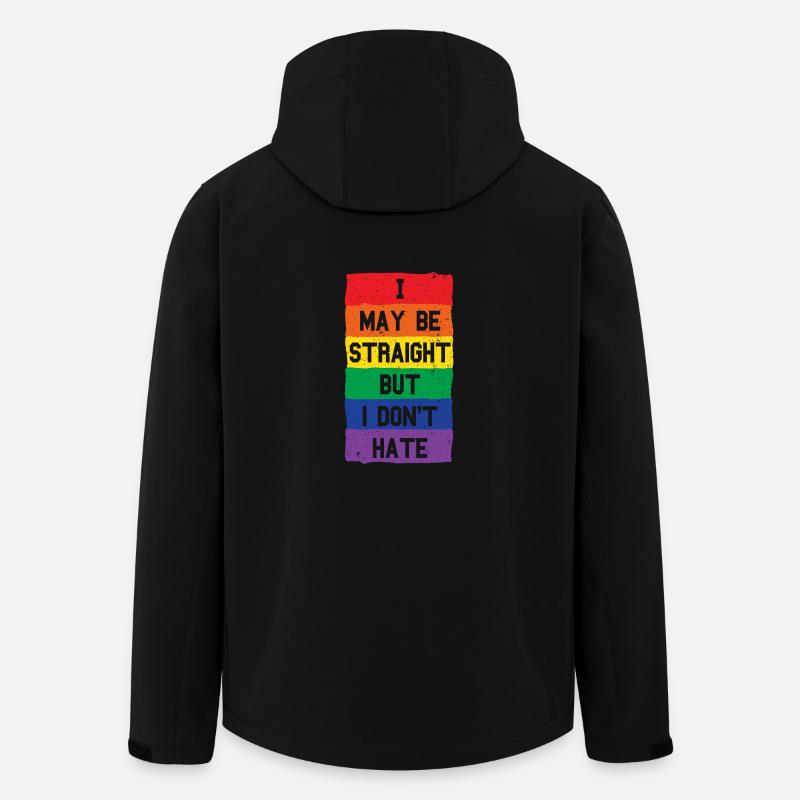 Gay Pride Queer Schwul Toleranz - Recycelte Männer Softshell-Jacke von Stanley/Stella - Schwarz