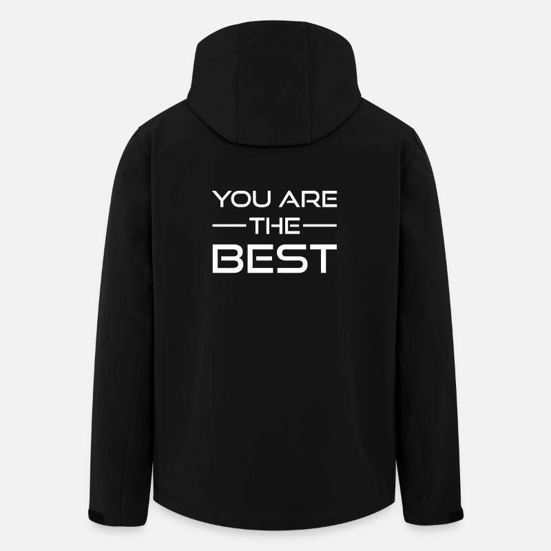 Bester - Recycelte Männer Softshell-Jacke von Stanley/Stella - Schwarz