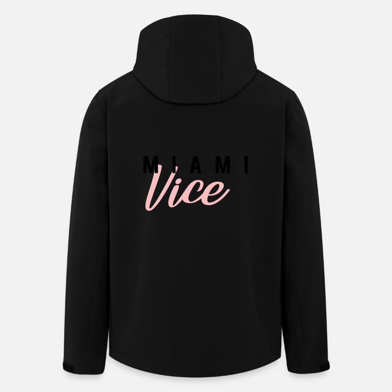 miamivice - Veste softshell homme en polyester recyclé Stanley/Stella - noir