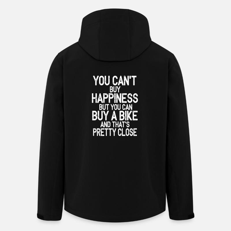 Motorrad Sprüche Spruch - Recycelte Männer Softshell-Jacke von Stanley/Stella - Schwarz