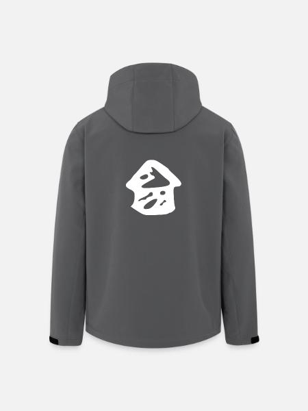 Fresher Tower (White) - Men’s Recycled Softshell Jacket by Stanley/Stella - black