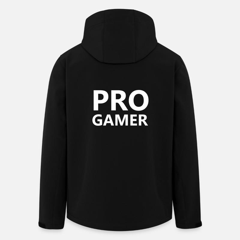 PRO GAMER - Veste softshell homme en polyester recyclé Stanley/Stella - noir