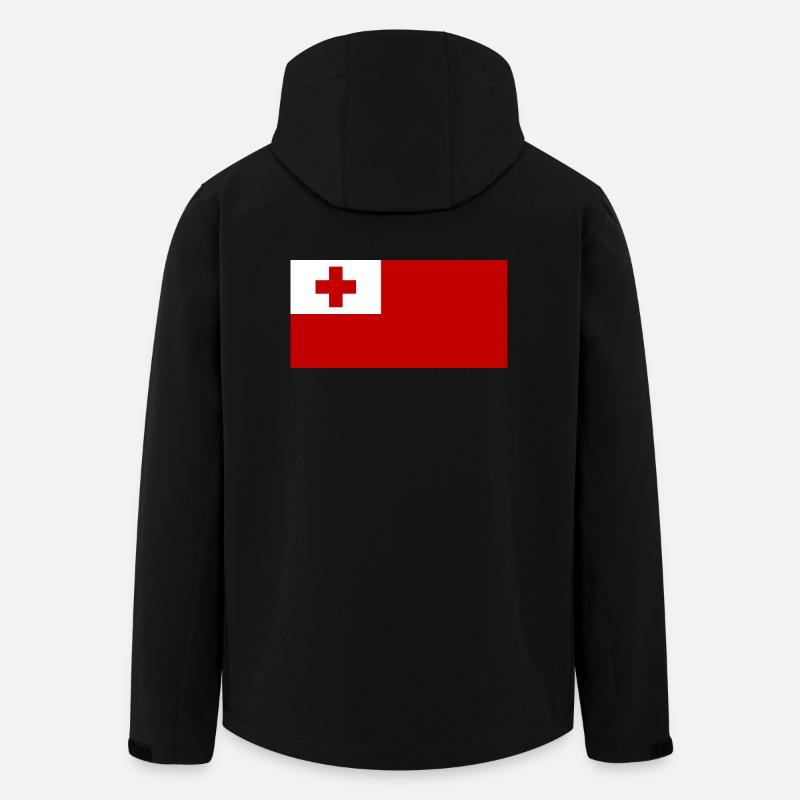 Tonga - Recycelte Männer Softshell-Jacke von Stanley/Stella - Schwarz