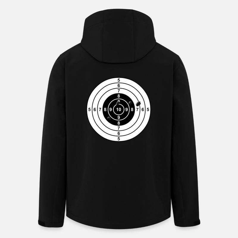 aiming - Men’s Recycled Softshell Jacket by Stanley/Stella - black