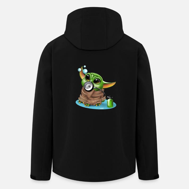 Tauch Dive Bébé - Veste softshell homme en polyester recyclé Stanley/Stella - noir