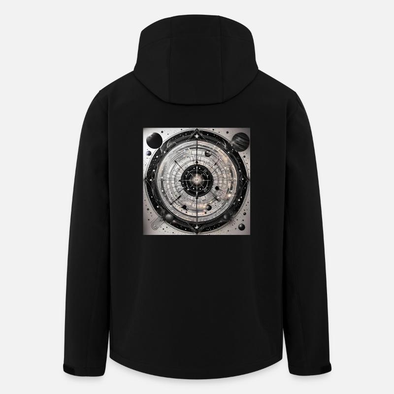 Galaxy's Edge - Interstellar Dartboard - Men’s Recycled Softshell Jacket by Stanley/Stella - black