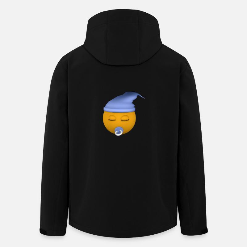 blue sleepyhead - Men’s Recycled Softshell Jacket by Stanley/Stella - black