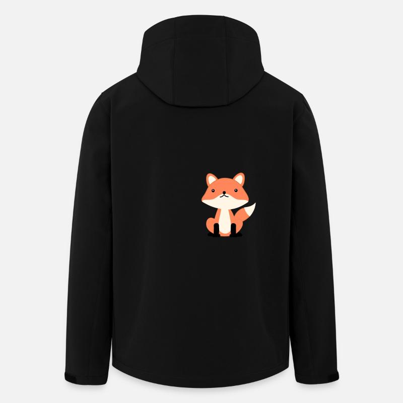 Fox - Men’s Recycled Softshell Jacket by Stanley/Stella - black