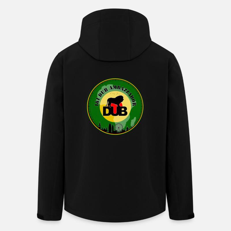 Synchronsprecher - Recycelte Männer Softshell-Jacke von Stanley/Stella - Schwarz