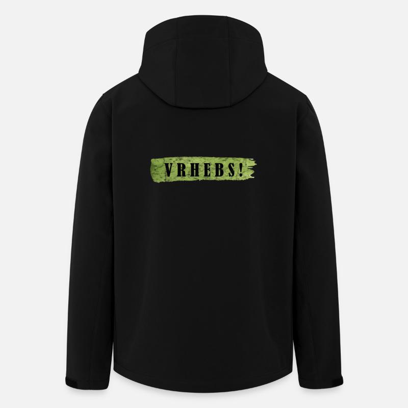 vrhebs! - Recycelte Männer Softshell-Jacke von Stanley/Stella - Schwarz